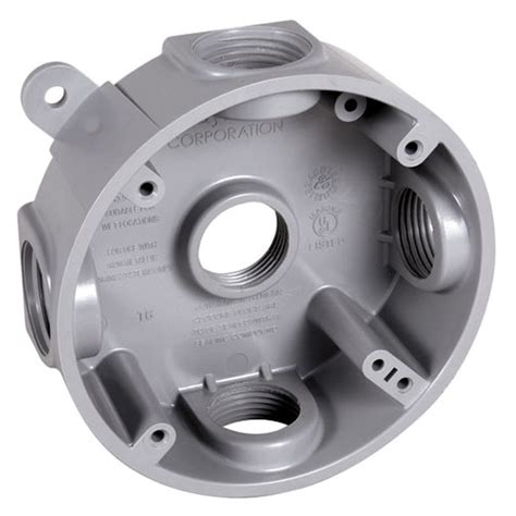 round plastic electrical junction box|surface mount round electrical box.